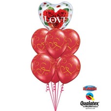 Bukiet 491 Love Roses Qualatex #33878 40862-6